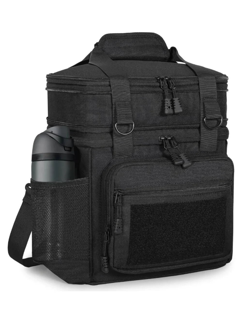 Tactical Insulated Lunch Box Expandable Leakproof Cooler Bag 16L